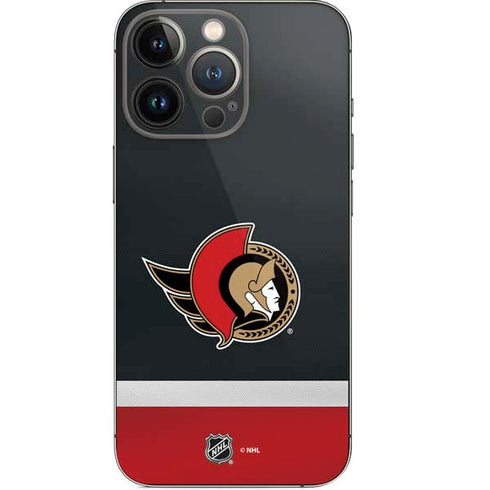 NHL Ottawa Senators Jersey iPhone 14 Pro Skin